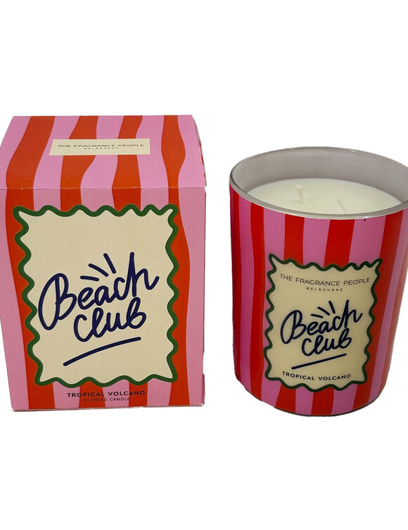 Bougie parfumée "Beach Club" (fuchsia) Bougie parfumée "Beach Club" (fuchsia)